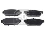 FEBI BILSTEIN Комплект тормозных колодок, дисковый тормоз 116403