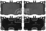 FEBI BILSTEIN Комплект тормозных колодок, дисковый тормоз 116428