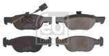 FEBI BILSTEIN Комплект тормозных колодок, дисковый тормоз 16089