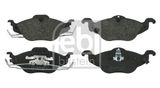 FEBI BILSTEIN Комплект тормозных колодок, дисковый тормоз 16233