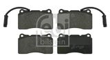 FEBI BILSTEIN Комплект тормозных колодок, дисковый тормоз 16295