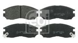 FEBI BILSTEIN Комплект тормозных колодок, дисковый тормоз 16327