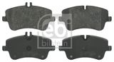 FEBI BILSTEIN Комплект тормозных колодок, дисковый тормоз 16378