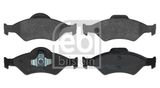 FEBI BILSTEIN Комплект тормозных колодок, дисковый тормоз 16400