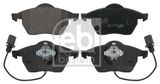 FEBI BILSTEIN Комплект тормозных колодок, дисковый тормоз 16447