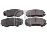 FEBI BILSTEIN Комплект тормозных колодок, дисковый тормоз 16489