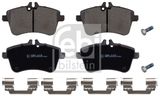 FEBI BILSTEIN Комплект тормозных колодок, дисковый тормоз 16529