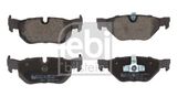 FEBI BILSTEIN Комплект тормозных колодок, дисковый тормоз 16533