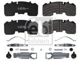 FEBI BILSTEIN Комплект тормозных колодок, дисковый тормоз 16607