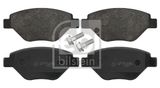 FEBI BILSTEIN Комплект тормозных колодок, дисковый тормоз 16623