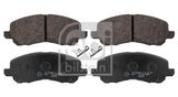 FEBI BILSTEIN Комплект тормозных колодок, дисковый тормоз 16644