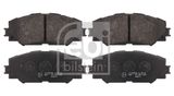 FEBI BILSTEIN Комплект тормозных колодок, дисковый тормоз 16650