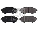 FEBI BILSTEIN Комплект тормозных колодок, дисковый тормоз 16681