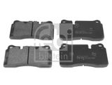 FEBI BILSTEIN Комплект тормозных колодок, дисковый тормоз 16734