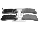 FEBI BILSTEIN Комплект тормозных колодок, дисковый тормоз 16743