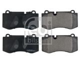 FEBI BILSTEIN Комплект тормозных колодок, дисковый тормоз 16745