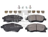 FEBI BILSTEIN Комплект тормозных колодок, дисковый тормоз 16748