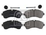 FEBI BILSTEIN Комплект тормозных колодок, дисковый тормоз 16753