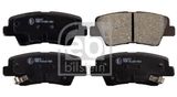 FEBI BILSTEIN Комплект тормозных колодок, дисковый тормоз 16799