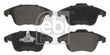 FEBI BILSTEIN Комплект тормозных колодок, дисковый тормоз 16850