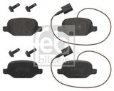 FEBI BILSTEIN Комплект тормозных колодок, дисковый тормоз 16856