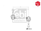 FEBI BILSTEIN Tanko, kallistuksenvaimennin 196538