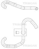 TRISCAN Hydraulikslang, styrsystem 8516 27006