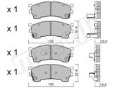 METELLI Комплект тормозных колодок, дисковый тормоз 22-0223-0