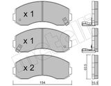 METELLI Jarrupala, levyjarru 22-0377-0