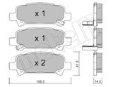 METELLI Jarrupala, levyjarru 22-0414-0