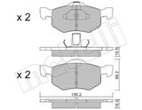 METELLI Jarrupala, levyjarru 22-0609-0