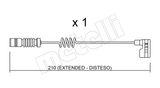 METELLI Сигнализатор, износ тормозных колодок SU.209