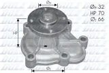DOLZ Vattenpump, motorkylning O130