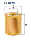 FILTRON Õlifilter OE 667/6