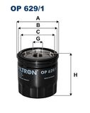 FILTRON Oljefilter OP 629/1