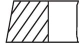 MAHLE Kolvirõngakomplekt 028 01 N1