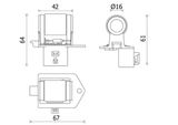 MAHLE Eeltakisti, ventilaatori elektrimootor CFR 8 000P