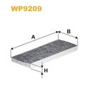 WIX FILTERS Filter, kupéventilation WP9209