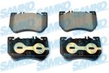 SAMKO Комплект тормозных колодок, дисковый тормоз 5SP2374