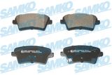 SAMKO Комплект тормозных колодок, дисковый тормоз 5SP2386