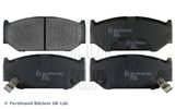 BLUE PRINT Bromsbeläggssats, skivbroms ADK84244