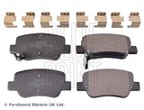 BLUE PRINT Комплект тормозных колодок, дисковый тормоз ADT342183