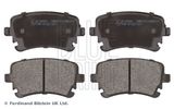 BLUE PRINT Комплект тормозных колодок, дисковый тормоз ADV184228