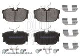 BLUE PRINT Комплект тормозных колодок, дисковый тормоз ADV184237