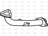 FENNO Avgasrör P3586