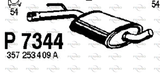 FENNO mittenljuddämpare P7344