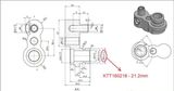 THERMOTEC Трубопровод высокого давления, кондиционер KTT160218