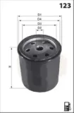 MISFAT Bränslefilter M323