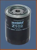 MISFAT Oljefilter Z102