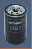 MISFAT Масляный фильтр Z151